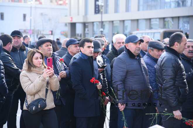 Azərbaycan ictimaiyyəti Xocalı soyqırımı qurbanlarının xatirəsini yad edir Azərbaycan Bakı 26 Fevral 2024